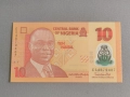 Банкнота - Нигерия - 10 найра UNC | 2018г., снимка 1