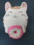 Котенце с донът - мека плюшена играчка, снимка 2