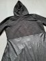 Дамска черна блуза с дълъг ръкав и качулка, снимка 3