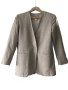 Дамско ленено сако М - употребявано, снимка 3