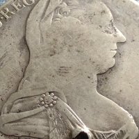 Сребърна монета 1 талер - Ранен Рестрайк 1780г. Мария Терезия 13804, снимка 5 - Нумизматика и бонистика - 42887709