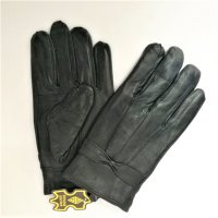 Дамски кожени ръкавици с тънка подплата, снимка 1 - Ръкавици - 34942526