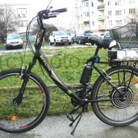 Велосипед с електродвигател (електробайк) 500W, 48V , снимка 1 - Велосипеди - 35395610
