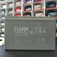 Тягов акумулатор FIAMM 100ah, снимка 1 - Аксесоари и консумативи - 38512406