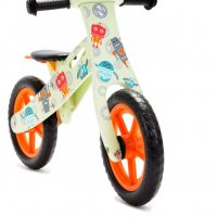 Робот колело дървено без педали, баланс байк, велосипед за деца 2-5 г., снимка 2 - Скутери и тротинетки - 25365187
