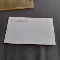 Стара визитка Lufthansa, снимка 2 - Други ценни предмети - 32191620