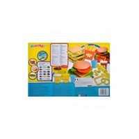  Комплект пластелин за бургери, Automat, снимка 2 - Пластелини, моделини и пясъци - 33736285