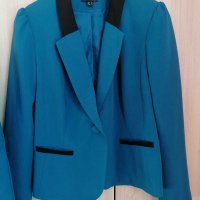 ATMOSPHERE  син дамски костюм#slim fit# комплект от панталон и сако , снимка 8 - Костюми - 29267205