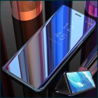 Огледален Смарт Калъф Тефтер за Huawei P Smart 2021 / P40 Lite / E, снимка 2 - Калъфи, кейсове - 31895434