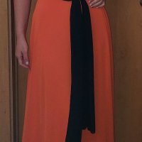 Официална нова рокля оранжева Fervente , снимка 4 - Рокли - 40208499