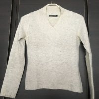 елегантен лъскав дамски пуловер, снимка 2 - Блузи с дълъг ръкав и пуловери - 39557380