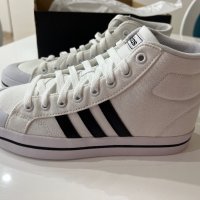 Нови оригинални кецове Adidas 39,3 номер бели и черни, снимка 7 - Кецове - 38299282