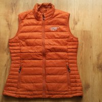 SCANDINAVIAN EXPLORER Ultra Light Down Vest Women лов туризъм размер L дамски елек с гъши пух - 331, снимка 1 - Елеци - 40670512