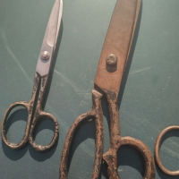 Стари ножици , снимка 3 - Антикварни и старинни предмети - 44632418