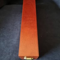 LINDNER - Дървена луксозна кутия за 50 квадратни капсули или 85 картончета, снимка 3 - Нумизматика и бонистика - 37828478