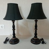 Комплект от две големи красиви лампи - лампа, снимка 1 - Антикварни и старинни предмети - 42753733