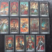 Вълшебни таро карти: Elemental Wisdom Tarot & Dark Mansion Tarot & Slavic Legends Tarot, снимка 11 - Карти за игра - 34659537
