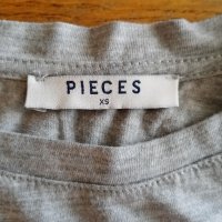 Pieces, Тениска, Размер XS/S. Код 1836, снимка 5 - Тениски - 37261421
