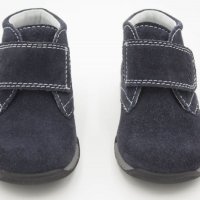 №18,19, Бебешки боти за момче BALOCCHI от Естествена синя кожа с велкро, снимка 3 - Бебешки обувки - 30017565
