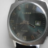 SLAVA, 21 jewels, ръчно навиване, made in USSR, снимка 8 - Мъжки - 30053901