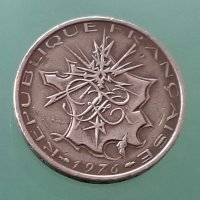 Монета. Франция . 10 франка . 1977 година., снимка 4 - Нумизматика и бонистика - 30098598