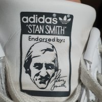 Оригинални кожени Adidas Stan Smith CQ2206, снимка 6 - Маратонки - 31653927