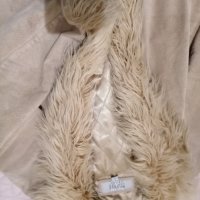 Палто от естествен велур, снимка 7 - Палта, манта - 31235172