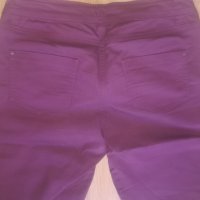 Дънков панталон F&F от Теско в бордо, снимка 3 - Дънки - 32166152