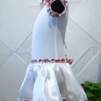 Детска рокля с българска шевица за спортни танци, снимка 6 - Детски рокли и поли - 37529152