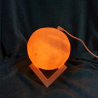 Арома дифузер и 3D нощна лампа луна, снимка 5 - Овлажнители и пречистватели за въздух - 31352622
