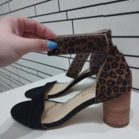 Дамски обувки с естествен косъм , снимка 1 - Дамски ежедневни обувки - 40309188