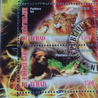 Пощенски марки чиста комплектна серия ЖИВОТНИ поща Република Чад за колекция 29519, снимка 7 - Филателия - 37780306