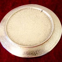 Бронзова чиния Cloisonne,Клоазоне, снимка 2 - Антикварни и старинни предмети - 38459860