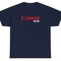 Тениска с декоративен печат - Canon EOS, снимка 9 - Тениски - 44164761