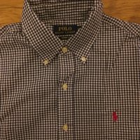 polo ralph lauren - страхотна мъжка риза КАТО НОВА, снимка 1 - Ризи - 35246756
