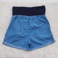 Къси дънкови панталони за бременни 3ХЛ, снимка 2 - Дрехи за бременни - 37317053