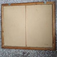 дървена рамка за картина със стъкло, снимка 5 - Антикварни и старинни предмети - 34031945