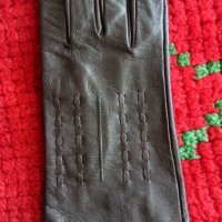 Дамски кожени ръкавици от естествена кожа, снимка 4 - Ръкавици - 39077514