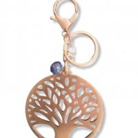 Метални ключодържатели ''Дървото на живота'' с висулка цветно кристалче, снимка 4 - Подаръци за жени - 39569226