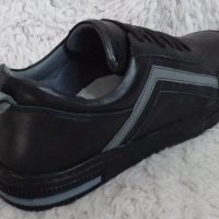Обувки, естествена кожа,черни, код 598/ББ1/77, снимка 6 - Спортно елегантни обувки - 42919028
