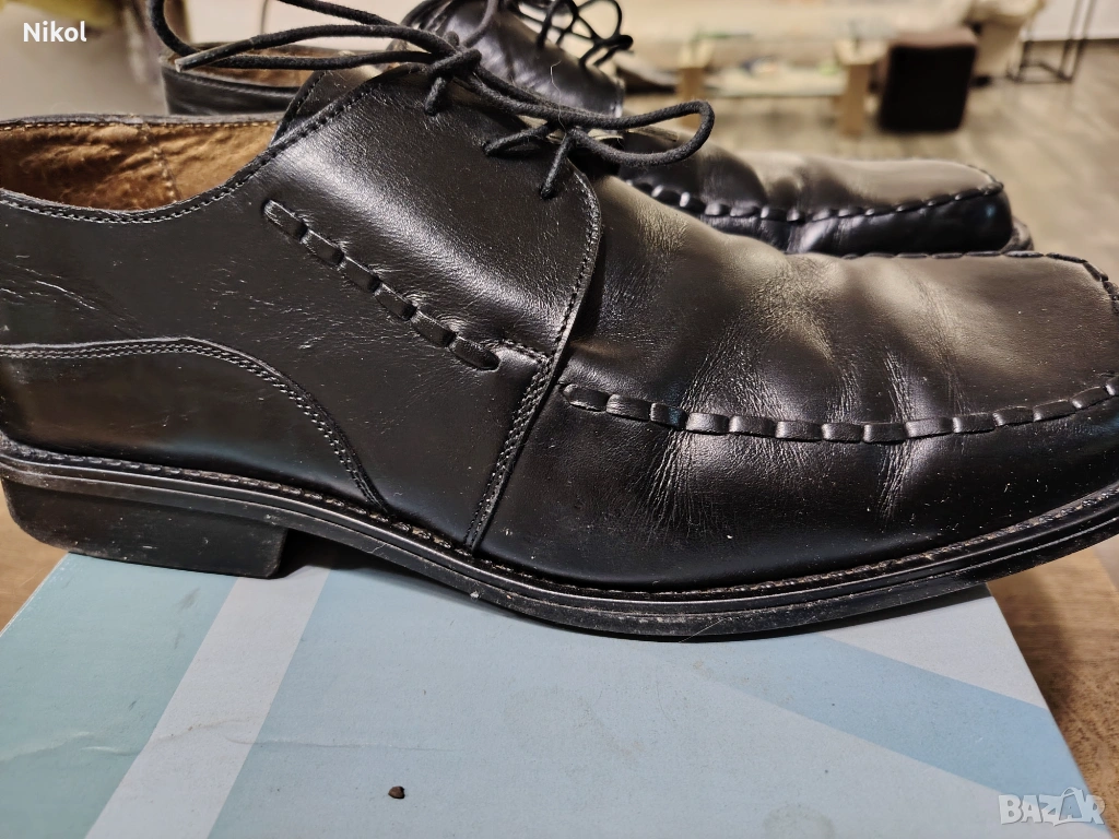 Мъжки обувки естествена кожа No 45 , снимка 1