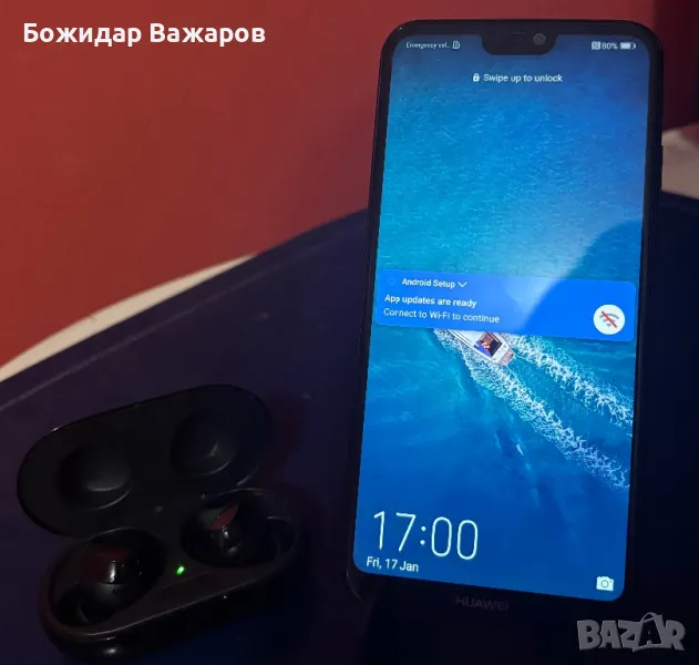 Huawei P20 Lite 64GB + Samsung Buds Plus, снимка 1