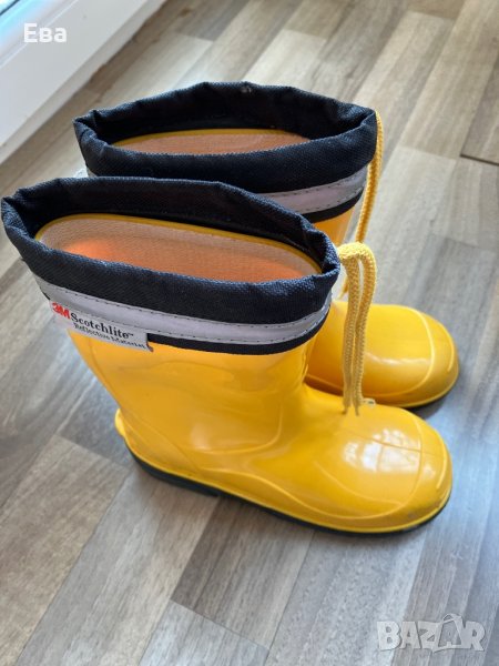 Детски жълти гумени ботушки , снимка 1
