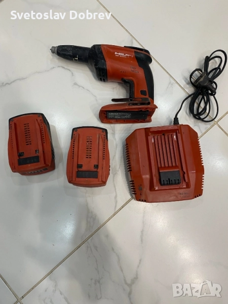професионален акумулаторен винтоверт за гипсокартон HILTI SD 5000 A-22, снимка 1
