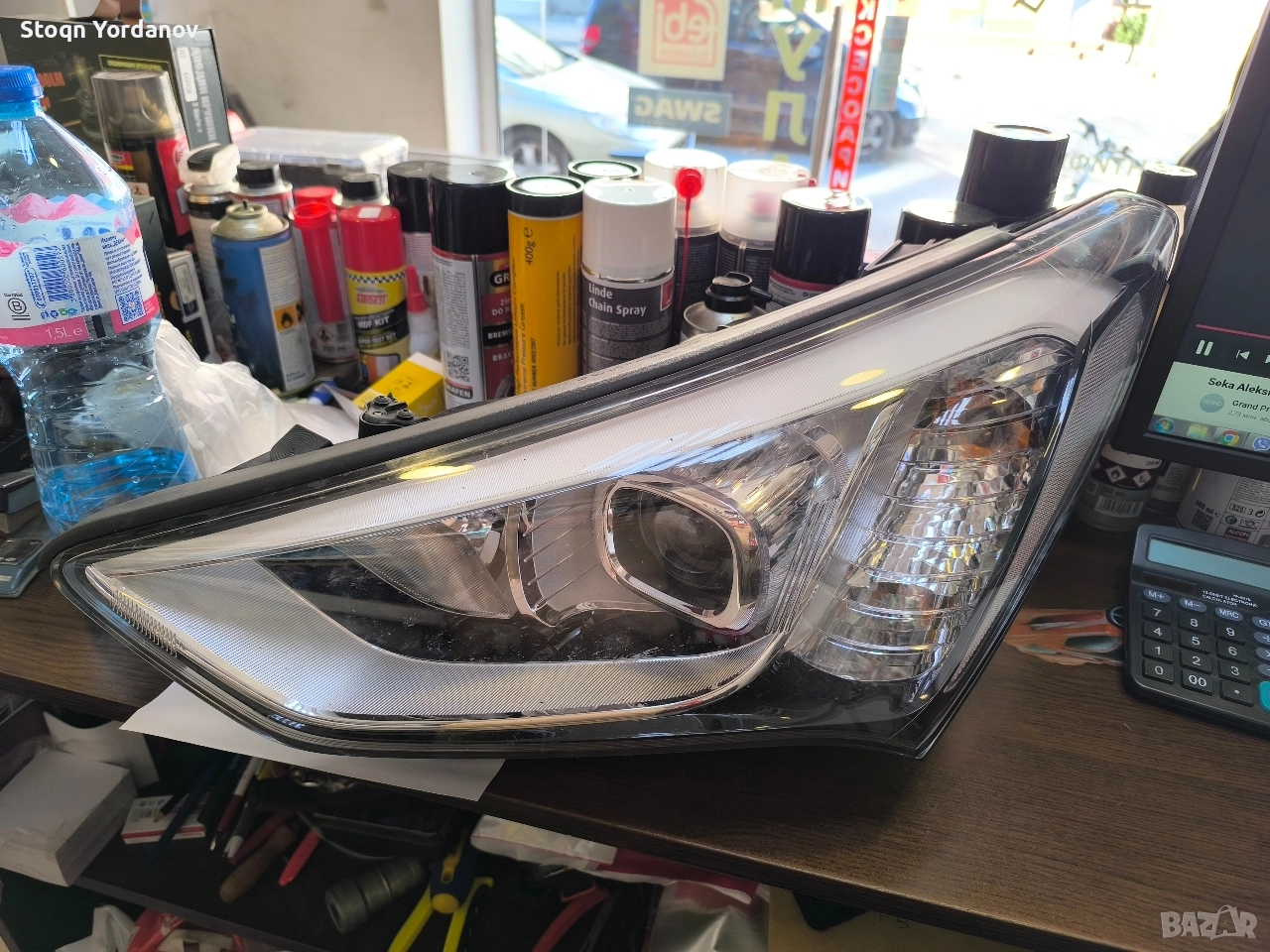 фар за Санта фе santa fe, снимка 1