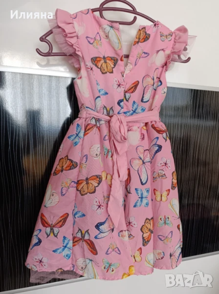 Детски дрехи.Пoла , рокля ...елече , снимка 1