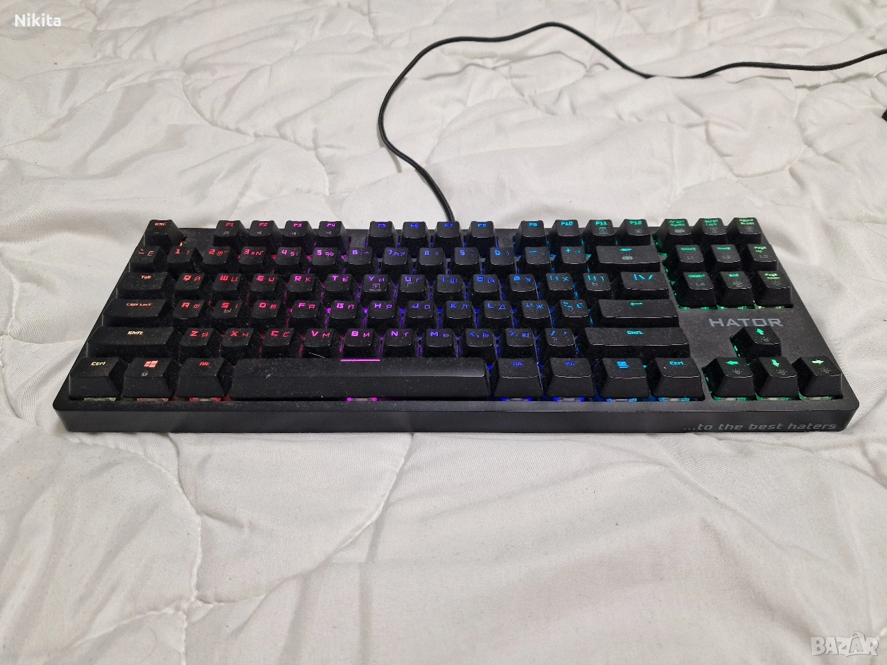 Клавиатура Hator Rockfall Evo TKL I, снимка 1