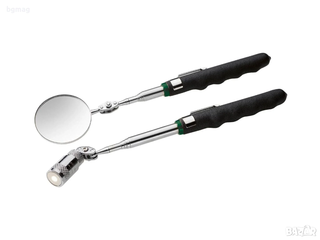 PARKSIDE комплект инспекционни телескопични огледало и фенер с магнит, снимка 1