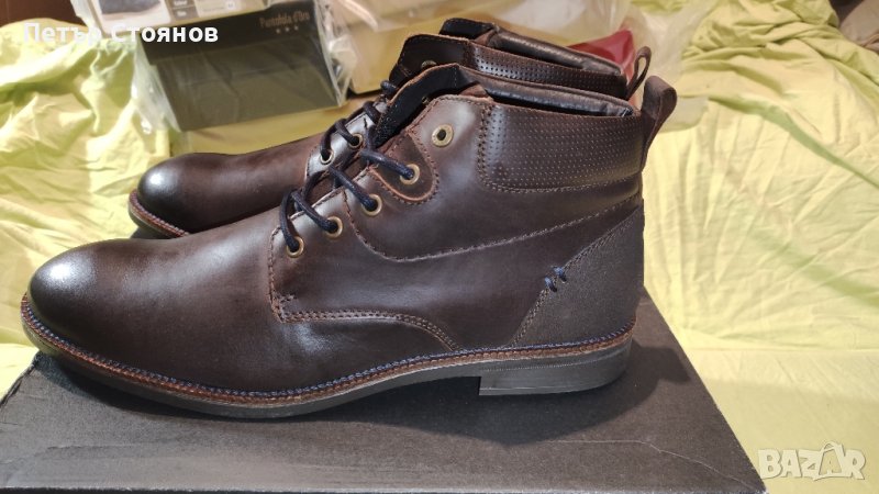 Чудесни мъжки кларкове от естествена кожа Oliver Jackob №46, снимка 1