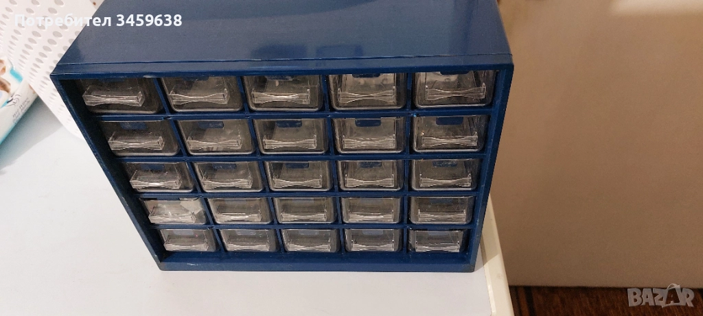 Метален шкаф - органайзер, снимка 1
